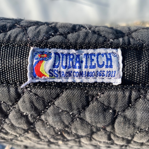 Schneider’s Dura-Tech Quilted Saddle Pad With Half-Back Synthetic Fleece Padding - Picture 2 of 10